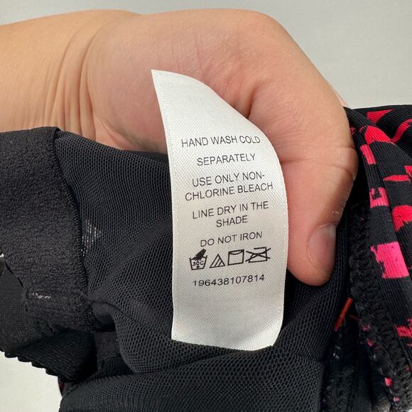 NWT Swimsuits for all pink and black one piece swimsuit - Picture 7 of 7